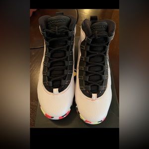 Nike Air Jordan Retro 10. Size 5.5 Y. (Women’s size 7) New. Never worn.